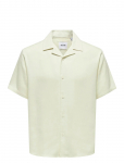ONLY & SONS - Onskari Resort Ss Shirt Visc Lin 0075 Cs - L&uuml;hikeste varrukatega s&auml;rgid - XXL