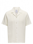 ONLY & SONS - Onsbertil Waffle Ss Resort Shirt - L&uuml;hikeste varrukatega s&auml;rgid - M