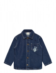 The New - Tnstparker Os Denim Overshirt - Teksa ja velvet - 92