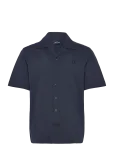 Fred Perry - Compress Mesh Revere Collar Sh - L&uuml;hikeste varrukatega s&auml;rgid - L