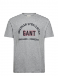 Gant - Printed Graphic Ss T-Shirt - L&uuml;hikeste varrukatega - L