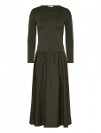 GANT - Midi Jersey Woven Combo Ls Dress - P&otilde;lveni ja midi - XL/XXL