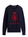 Tommy Hilfiger - Gifting Crest Crew Neck - &Uuml;mara kaelusega - XXXL