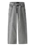 LMTD - Nlfbirm Lw Wide Pant Noos - Laiad teksad - 140