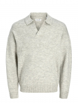 Jack & Jones - Jjsoho Ollie Knit Split Neck Ln - V-kaelusega - M