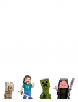 Jada Toys - Jada Toys A Minecraft Movie 4-Pack Figures, 2,5" - Filmid ja muinasjututegelased - ONE SIZE