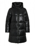 Vila - Vilidda L/S Hood Shinny Puffer Jacket - Polsterdatud mantlid - 38