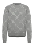 Daily Paper - Tevin Monogram Knit Sweater - &Uuml;mara kaelusega - L