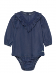Levi's - Levi's&reg; Denim Ruffle Dress - Pikkade varrukatega beebikleidid - 98