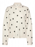 Monki - Long-Sleeved Cotton Polo Top - Polod - S