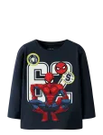 Name It - Nmmdeep Spider Ls Nreg Top Box Noos Mar - Pikkade varrukatega T-s&auml;rgid - 98