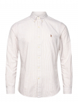 Polo Ralph Lauren - Slim Fit Striped Oxford Shirt - Vabaaja s&auml;rgid - XXL