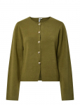 Pieces - Pcfarie Ls O-Neck Split Knit D2D Fsy - Kardiganid - XS