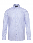 Lindbergh Black - Dobby Stripe Shirt L/S - &Auml;ris&auml;rgid - S