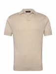 Lindbergh Black - Open Collar Knitted Polo S/S - L&uuml;hikeste varrukatega - XL