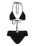 Juicy Couture - Heritage Towelling Frilly Bikini - Bikiinip&uuml;ksid - XXS
