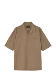 Mads N&oslash;rgaard - Texture Kenji Shirt Ss - L&uuml;hikeste varrukatega s&auml;rgid - S