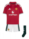 Adidas Performance - Mufc H Mini - Komplektid l&uuml;hikeste varrukatega T-s&auml;rgiga - 116