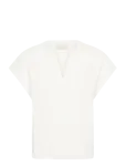 Kaffe - Kapauline Blouse - L&uuml;hikeste varrukatega - 44