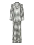 Hunkem&ouml;ller - Pj Ls Vis Twill Print - Pidžaamad (komplektid) - XS