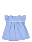 M&uuml;sli - Poplin Frill S/S T - Pluusid ja tuunikad - 98