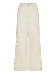 Vero Moda - Vmrae Hr Wide String Ecru Jeans - Laiad - 25 x 32