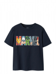 Name It - Nkmfergus Marvel Ss Nreg Top Mar - L&uuml;hikeste varrukatega - 158-164