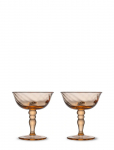 Byon - Italian Coupe Opacity 2Pcs/Set - Valge veini klaasid - 15 CL