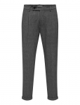 ONLY & SONS - Onslou Kaleb Slim Taper Check 0365 Pant - Chino-p&uuml;ksid - S