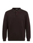 Timberland - Cotton Polo Sweater - Pikkade varrukatega kootud polos&auml;rgid - XXXL