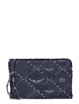 Zadig & Voltaire - Angel Pouch Denim Monogram - Peo- ja teatrikotid - ONE SIZE