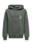 ONLY & SONS - Osjceres Tuktuk Rlx Print Hood Swt - Kapuutsiga pusad - 170-176