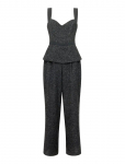 French Connection - Alyssia Boucle Peplum Jumpsuit - Kombinesoonid - 34