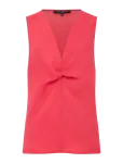 French Connection - Mila Georgette Front Twist Top - Varrukateta - XS