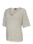 Vero Moda Maternity - Vmmholli 2/4 V-Neck Loose Top Jrs - L&uuml;hikeste varrukatega - M