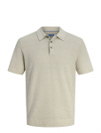 Jack & Jones - Jprbluriley Knit Polo Ss Sn - L&uuml;hikeste varrukatega kootud polos&auml;rgid - XS