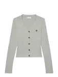 Calvin Klein Jeans - Cotton Rib Cardigan - Kardiganid - M