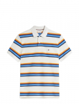 Tommy Hilfiger - Varied Roadmap Stripe Reg Polo - L&uuml;hikeste varrukatega - M
