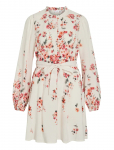 Vila - Vielma Bai O-Neck L/S Short Dress/Ln/1 - L&uuml;hikesed kleidid - 40