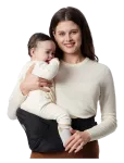 Momcozy - Momcozy  Baby Hip Seat Carrier Black - Lapsekandmiskotid ja kandelinad - ONE SIZE