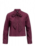 Object - Objzane New Re L/S Bow Shirt E Aw Fair 2 - Pikkade varrukatega - 42