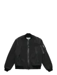 Stutterheim - Bredsand Zip Winter Matte Black - Bomber-jakid - L