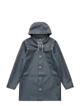 Stutterheim - Stockholm Lightweight Charcoal - Vihmamantlid - XXL
