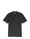 Tom Tailor - Stand Up Collar Two Tone Polo - L&uuml;hikeste varrukatega - L