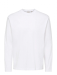 ONLY & SONS - Onsfred Life Rlx Ls Tee Noos - Pikkade varrukatega - XXL