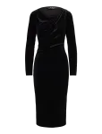 Lauren Ralph Lauren - Long-Sleeve Velvet Dress - Kokteilikleidid - 46