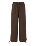 Bubbleroom - Tie Detail Cotton Trousers - Lai jalg - L
