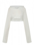 Weekday - Hooded Bolero - Pikkade varrukatega l&uuml;hikesed topid - XL