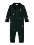 Ralph Lauren Baby - Dog-Embroidered Cotton Mesh Coverall - Kombinesoonid - 70-74