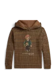Ralph Lauren Kids - Polo Bear Tweed-Print Hoodie - Kapuutsiga pusad - M